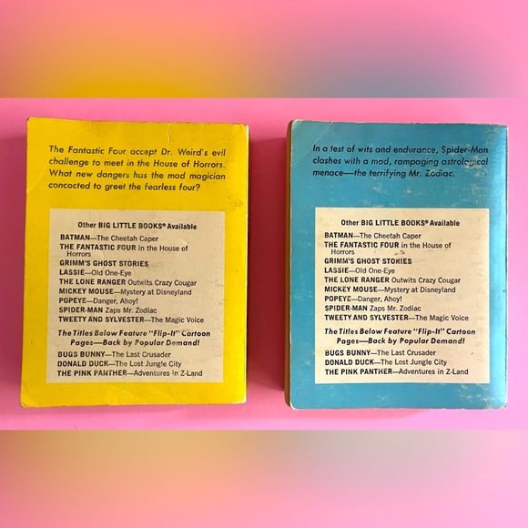 Set of 2 Marvel big little books - Spider-Man and Fantastic Four - Picture 3 of 6